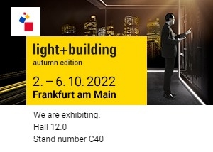We are attending to Light & Building in Frankfurt