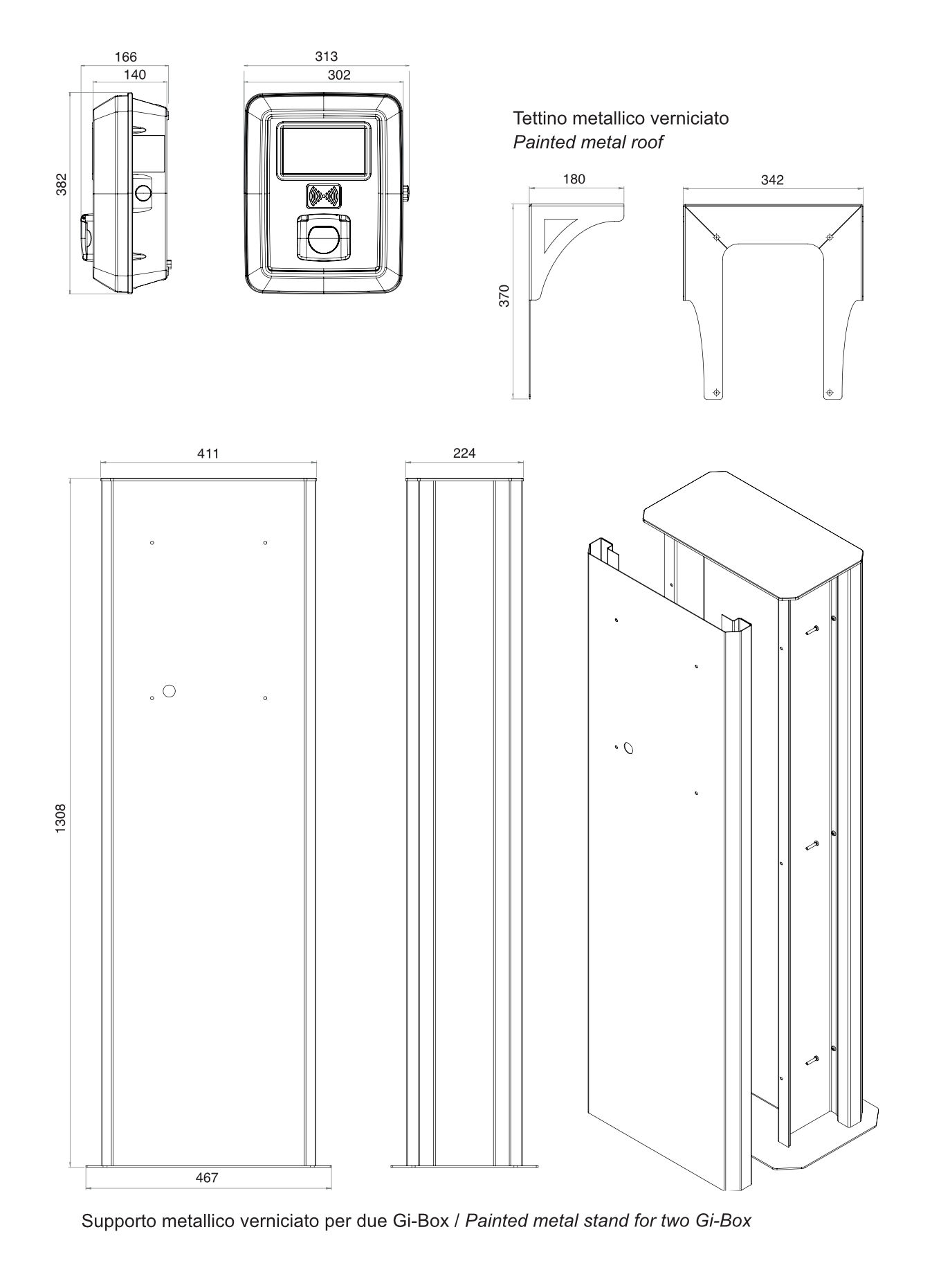 Wallbox GI-Box Accessori